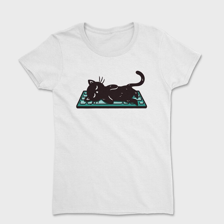 Keyboard Kitty, Tricou Femei