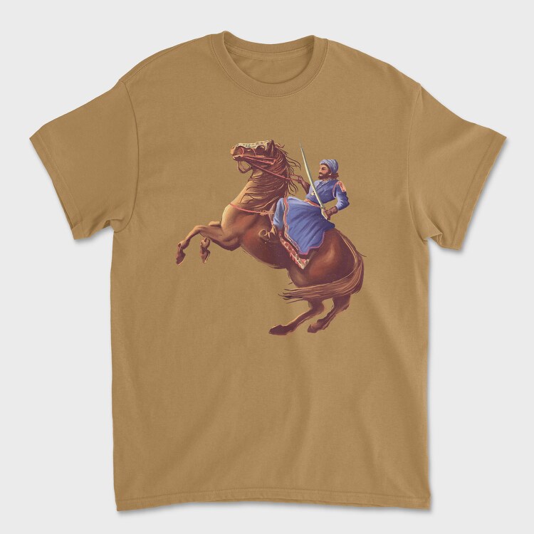 King and Horse Painting, Tricou Barbati (Unisex)