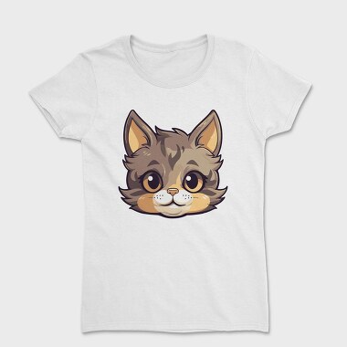 Funny Cat Cartoon, Tricou Femei