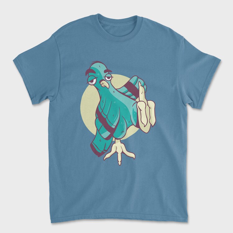 Funny Pigeon, Tricou Barbati (Unisex)