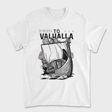 Viking Valhalla, Tricou Barbati (Unisex)