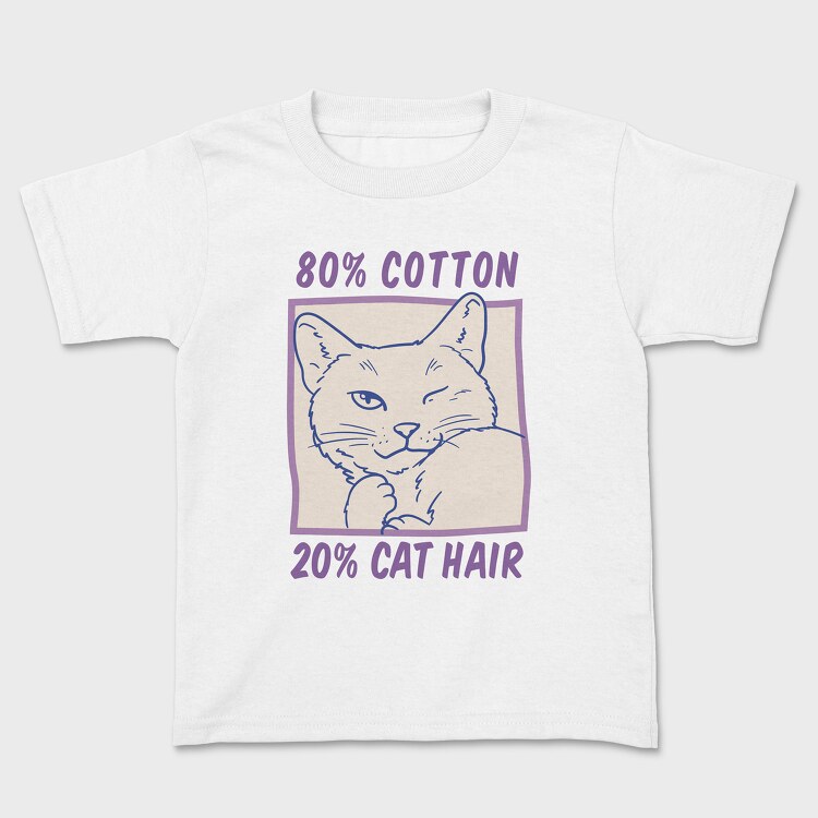 Cotton and Cat Hair, Tricou Copii