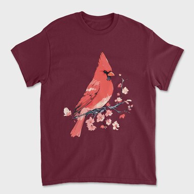 Bird Blossom, Tricou Barbati (Unisex)