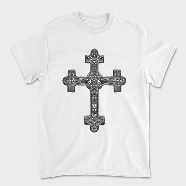 Germanic Cross Handdrawn, Tricou Barbati (Unisex)