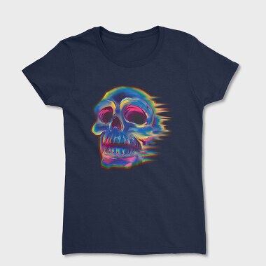 Skull Effect Colorful, Tricou Femei