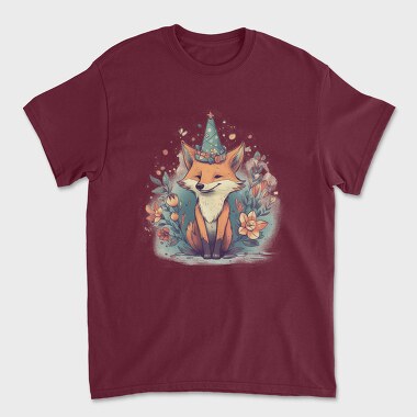 Birthday Fox, Tricou Barbati (Unisex)