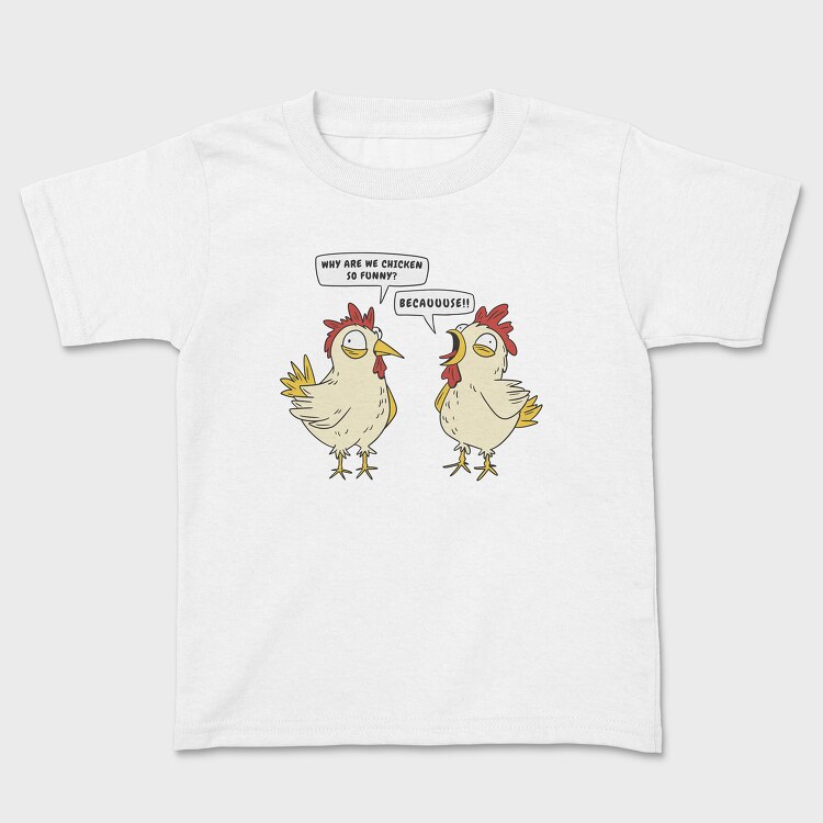 Crazy Funny Chickens, Tricou Copii