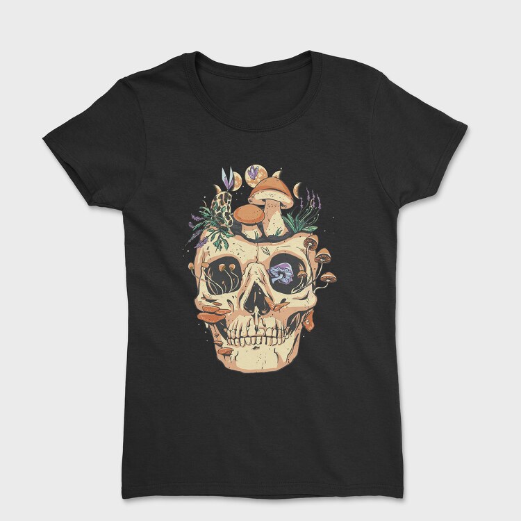 Skull Mushrooms Goblin, Tricou Femei