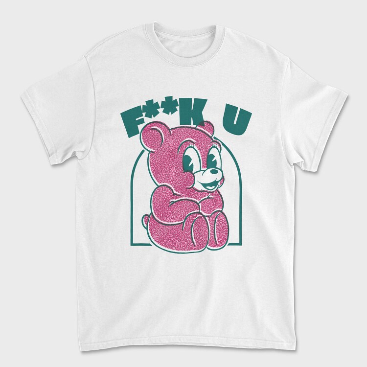 Cute Bad Bear, Tricou Barbati (Unisex)