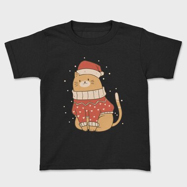 Cute Cat Christmas, Tricou Copii