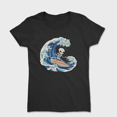 Skull Surfing, Tricou Femei