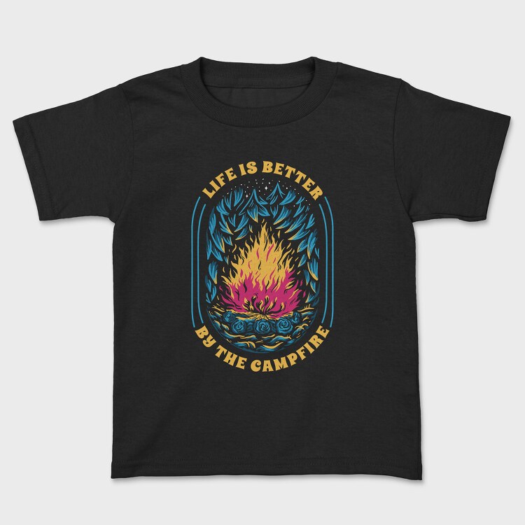 Life Is Better by the Campfire, Tricou Copii