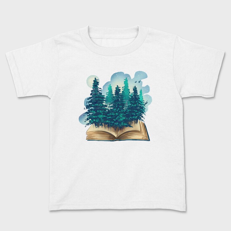 Book Trees Forest, Tricou Copii