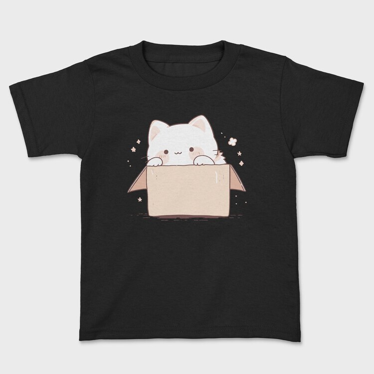 Cute Little Cat Box, Tricou Copii