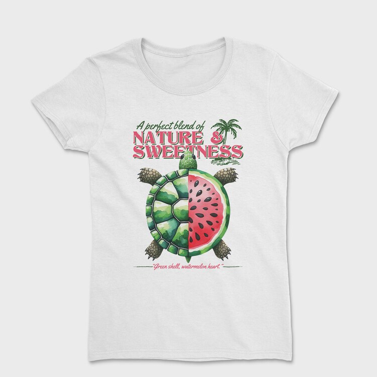 Watermelon Turtle, Tricou Femei