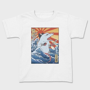 Wave Possum Japanese, Tricou Copii