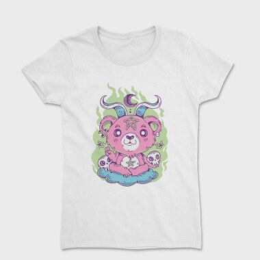 Cute Pastel Bear, Tricou Femei