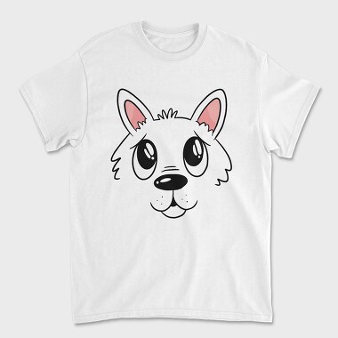 Cute Puppy Face, Tricou Barbati (Unisex)