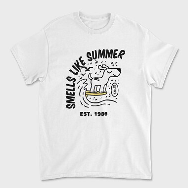 Smells Like Summer Dog, Tricou Barbati (Unisex)