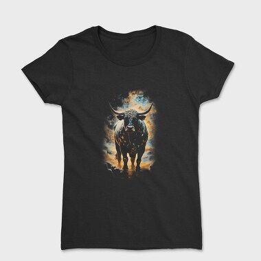 Bull Zodiac Taurus, Tricou Femei