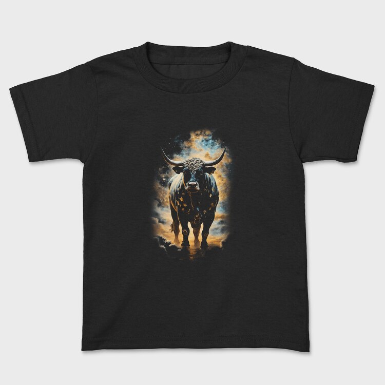 Bull Zodiac Taurus, Tricou Copii