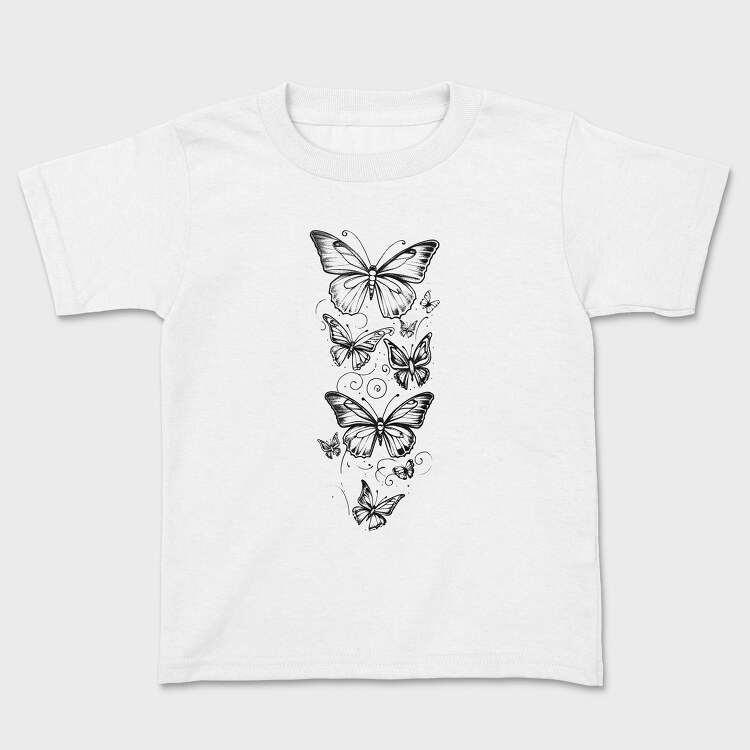 Butterflies Flying, Tricou Copii