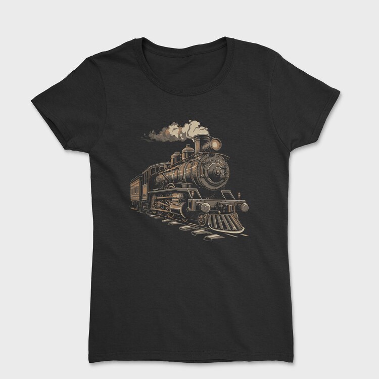 Locomotive Vintage, Tricou Femei