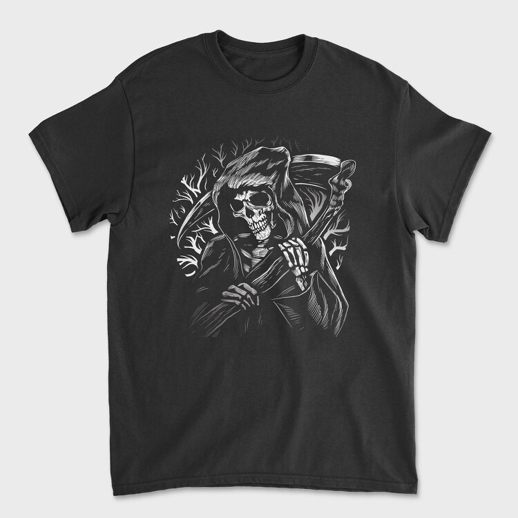 Grim Reaper Scythe, Tricou Barbati (Unisex)