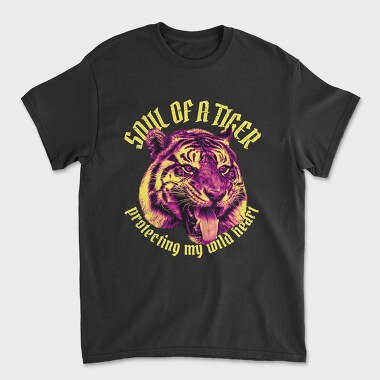 Soul of a Tiger, Tricou Barbati (Unisex)