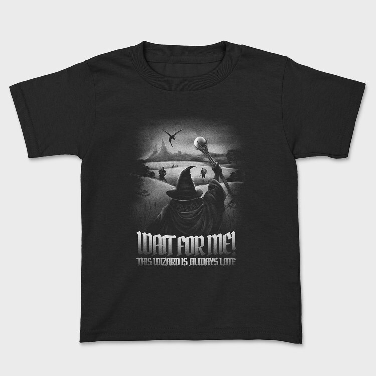 Wizard Wait for Me, Tricou Copii