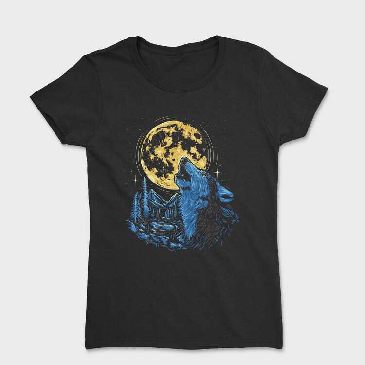 Wolf and Moon, Tricou Femei