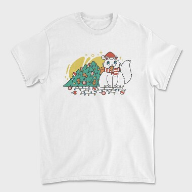 Guilty Christmas Cat, Tricou Barbati (Unisex)