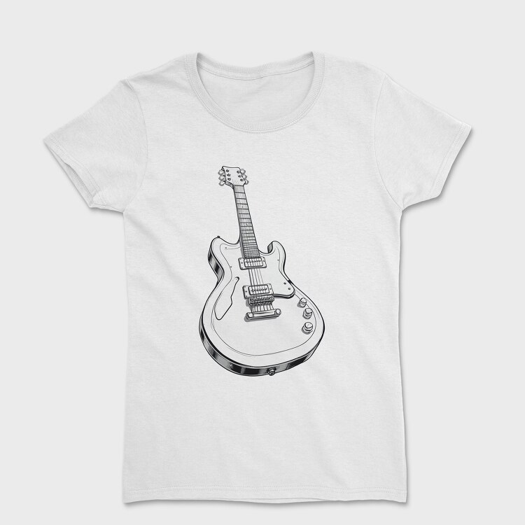 Guitar Draw, Tricou Femei