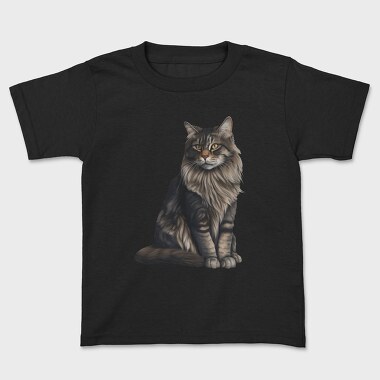 Maine Coon Cat, Tricou Copii