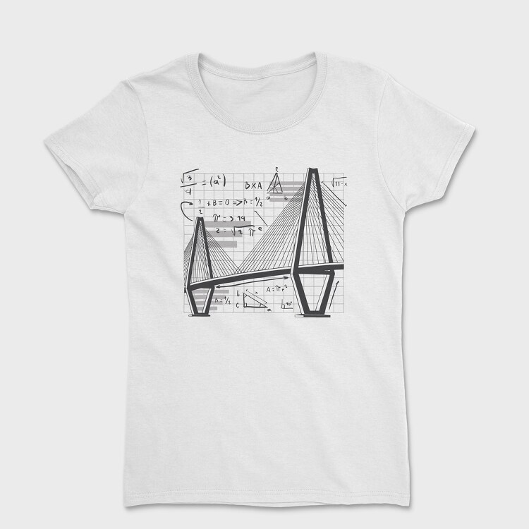 Math Bridgegrid, Tricou Femei