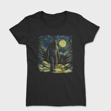 Starry Night Bigfoot, Tricou Femei