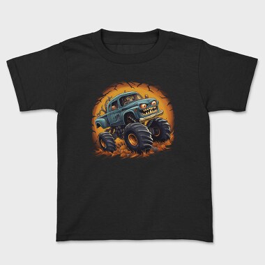 Halloween Monster Truck, Tricou Copii