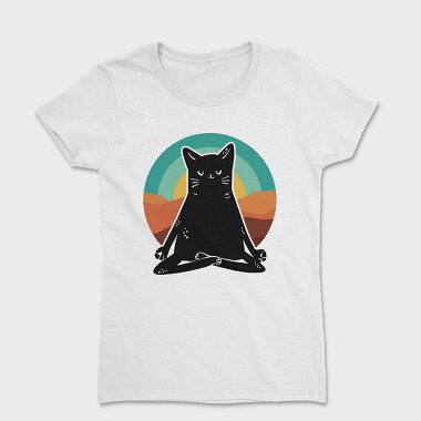 Yoga Cat 2, Tricou Femei