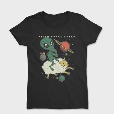 Alien On Sheep, Tricou Femei