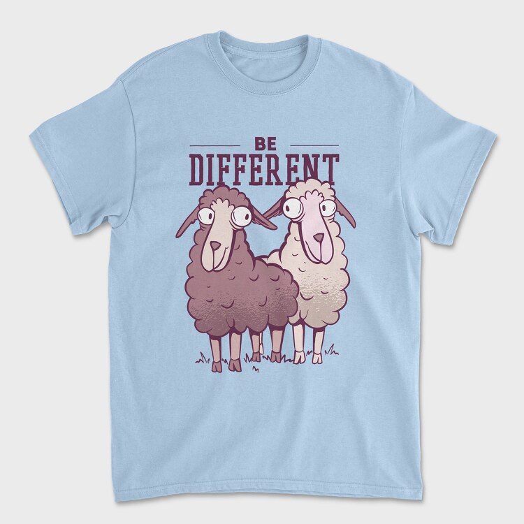 Be Different, Tricou Barbati (Unisex)