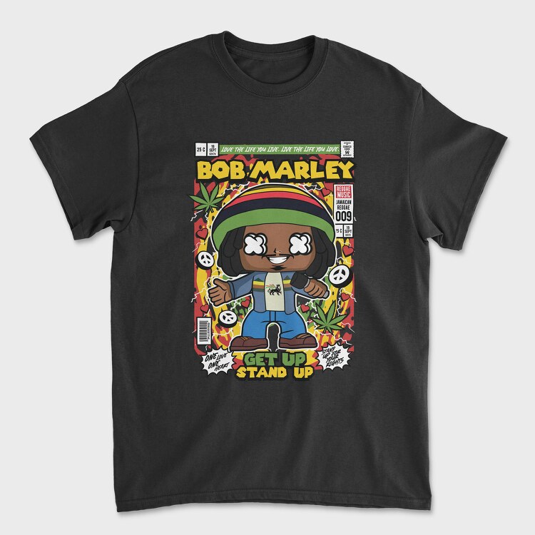 Bob Marley, Tricou Barbati (Unisex)