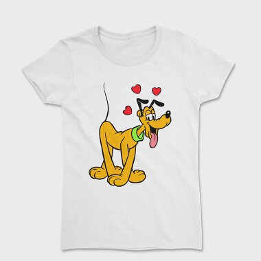 Cartoon Retro Pluto 3, Tricou Femei