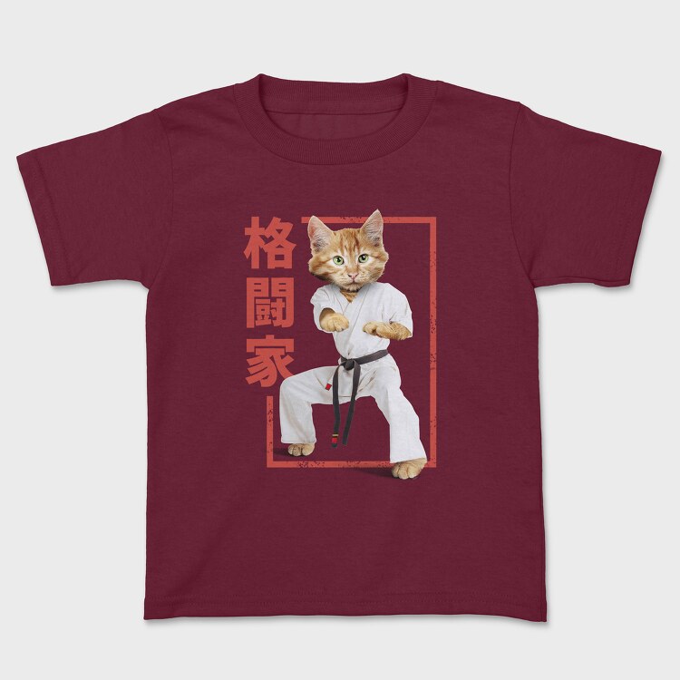 Karate Cat, Tricou Copii