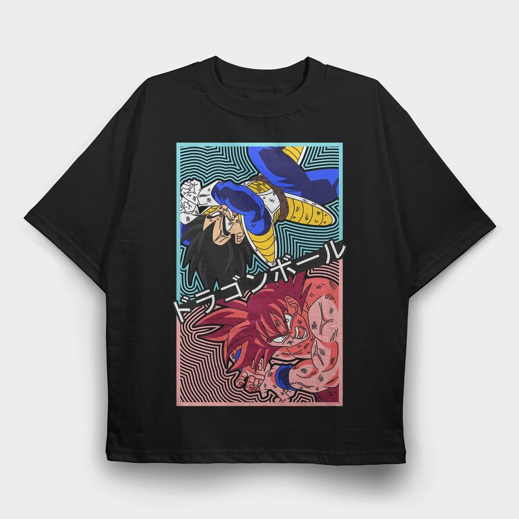 Dragon Ball Z 122, Tricou Oversize Barbati (Unisex)