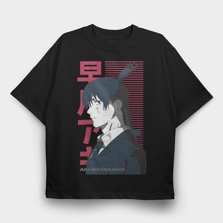 Chainsaw Man 12, Tricou Oversize Barbati (Unisex)