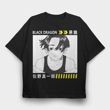 Tokyo Revengers 24, Tricou Oversize Barbati (Unisex)