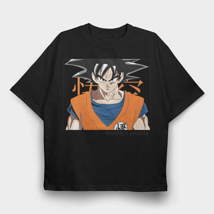 Dragon Ball Z 25, Tricou Oversize Barbati (Unisex)