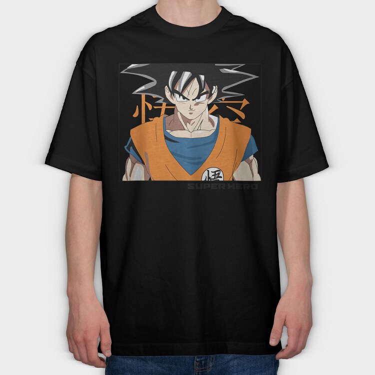Dragon Ball Z 25, Tricou Oversize Barbati (Unisex)