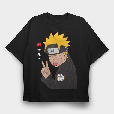 Naruto 105, Tricou Oversize Barbati (Unisex)