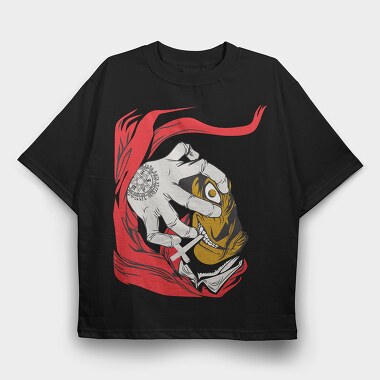 Hellsing 4, Tricou Oversize Barbati (Unisex)
